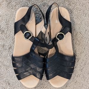 Dansko Mara leather sandals, size 39